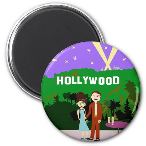 Hollywood Romance Magnet