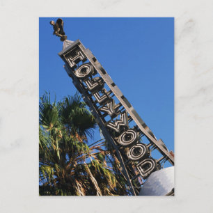 Hollywood sign, Los Angeles, California Postcard