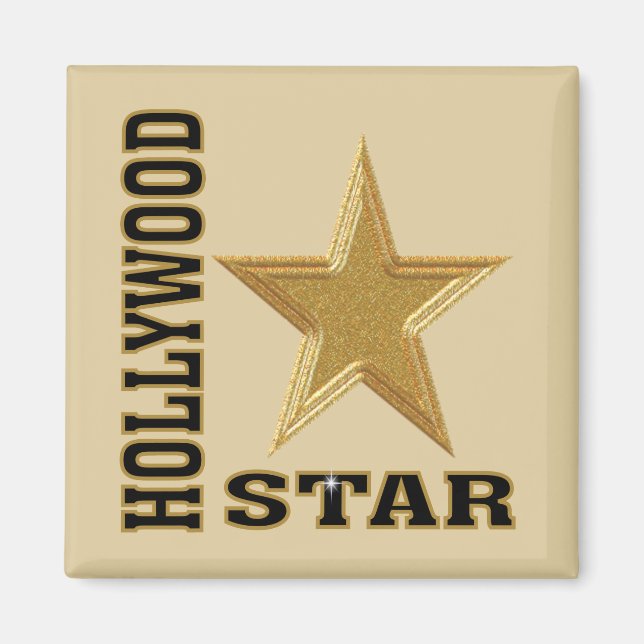 Hollywood Star Magnet (Front)