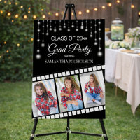 Hollywood Star Movie Reel Graduation Photo