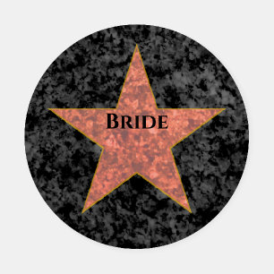 Hollywood Star Personalized coaster set