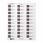 Hollywood Star Return Address Labels