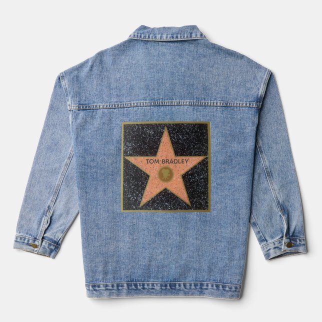 Hollywood Star T-Shirt Denim Jacket (Back)