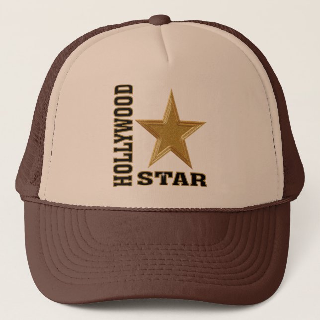 Hollywood Star Trucker Hat (Front)