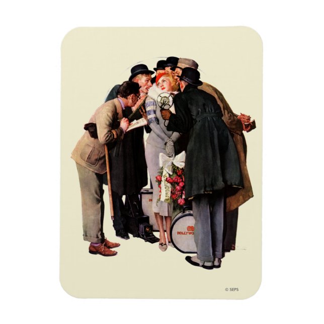 Hollywood Starlet Magnet (Vertical)