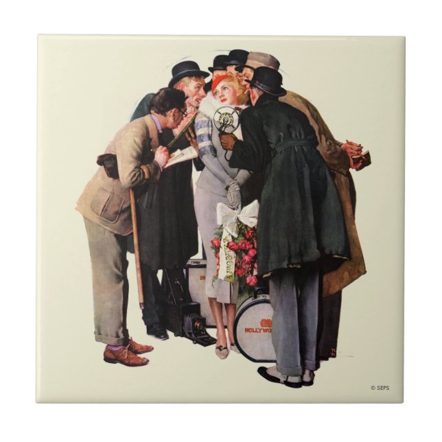 Hollywood Starlet Tile (Front)