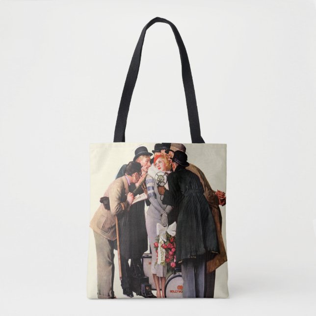 Hollywood Starlet Tote Bag (Front)