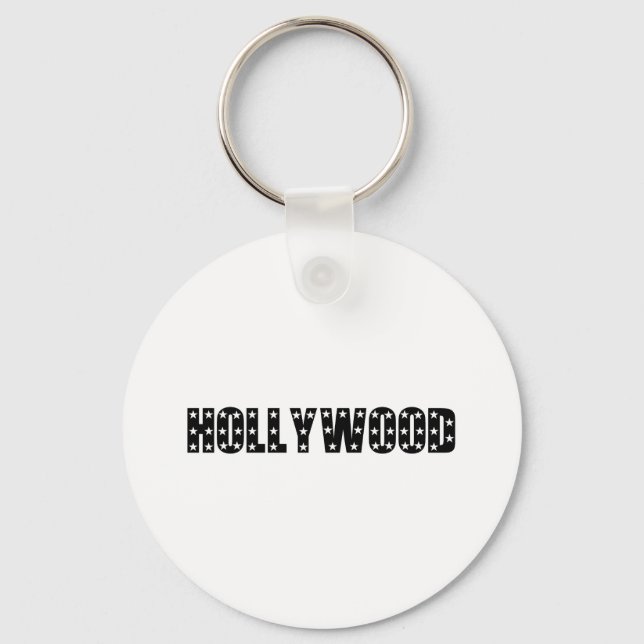 Hollywood Stars Sign Keychain (Front)
