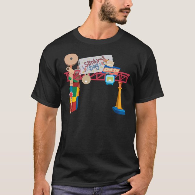Hollywood Studios Slinky Dog Dash  T-Shirt (Front)