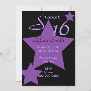 Hollywood Super Star Invitation-Customize Invitation