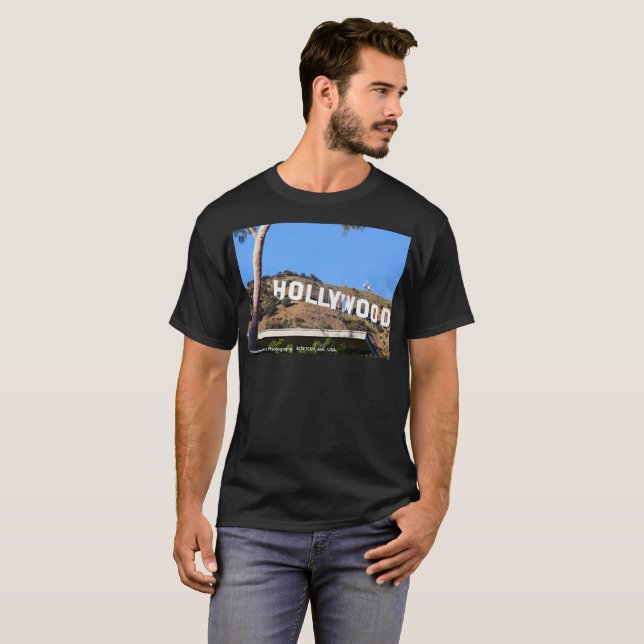 HOLLYWOOD. T-Shirt (Front Full)