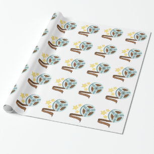 Hollywood Tape Roll Wrapping Paper
