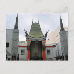 hollywood theater postcard