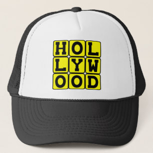 Hollywood, Tinseltown California Trucker Hat