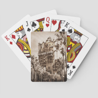 Hollywood Tower Hotel Poker Cards