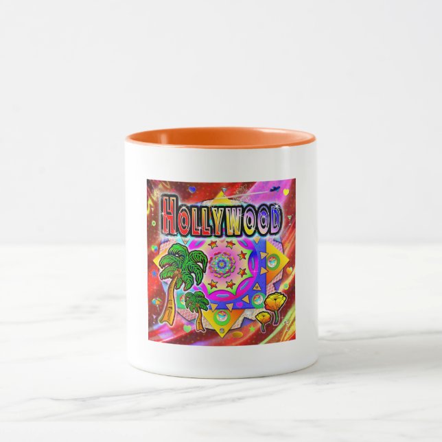 Hollywood Tropical Friends Mug (Center)
