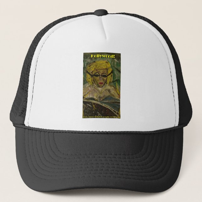 hollywood trucker hat (Front)