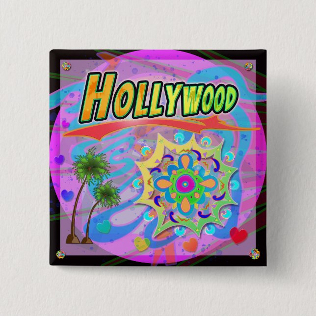 Hollywood True Progress Button (Front)