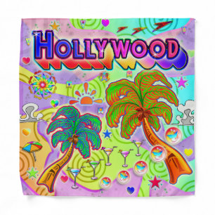 Hollywood Vacation Target Bandana