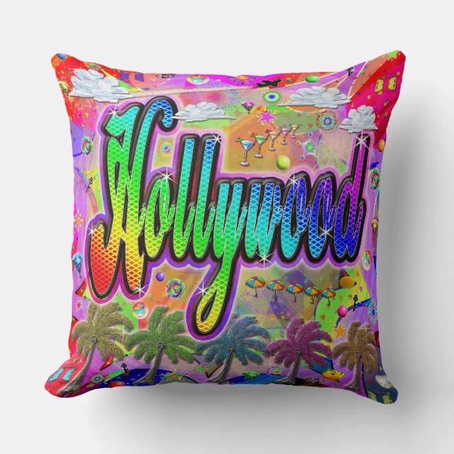 Hollywood Vista Express Pillow (Front)