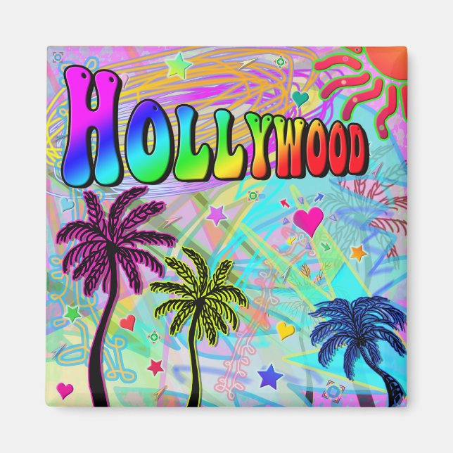 Hollywood Vivid Romance Magnet (Front)