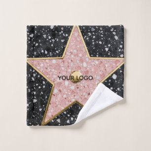 Hollywood Walk of Fame Square Coaster Wash Cloth