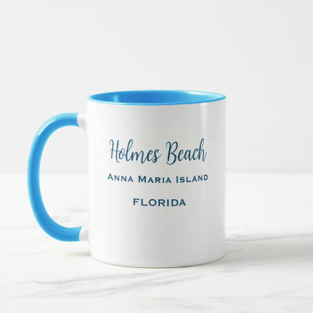 Holmes Beach Florida Coffee Mug (Left)