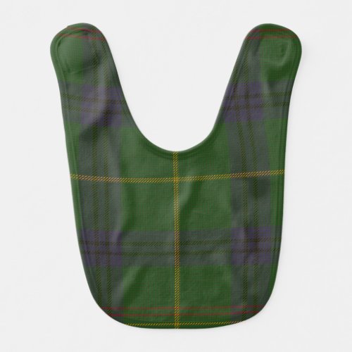 Holmes Clan Tartan Baby Bib