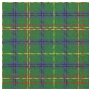 Holmes Clan Tartan Fabric by thecelticflame at Zazzle