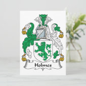 Holmes Family Crest (Standing Front)