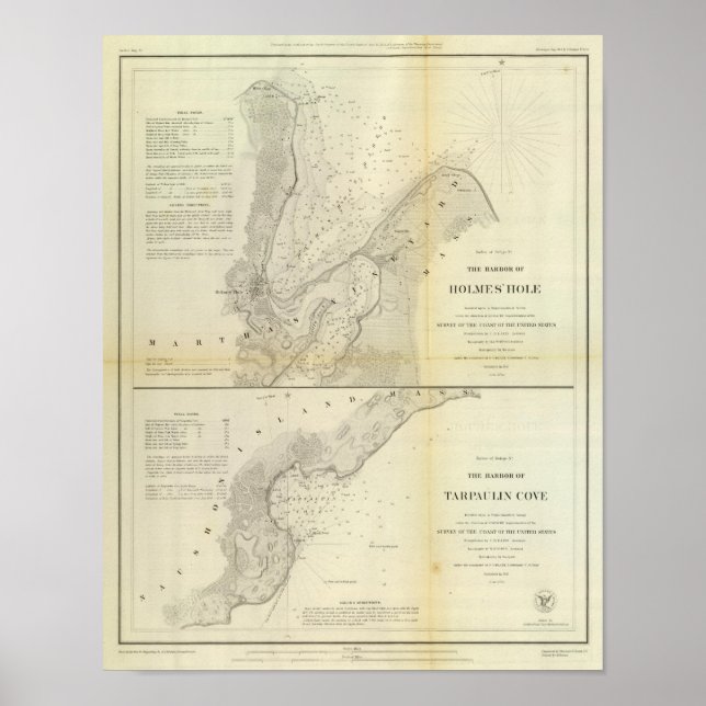 Holmes' Hole, Tarpaulin Cove Poster (Front)