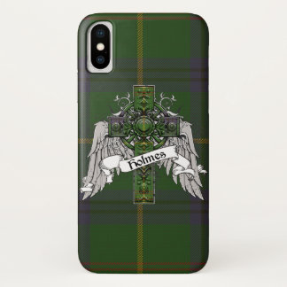 Holmes Tartan Cross iPhone X Case