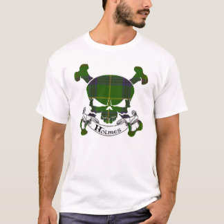 Holmes Tartan Skull T-Shirt