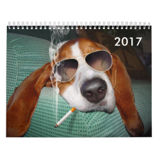 Holmes, that 'Bad Boy Basset, is back! Calendar