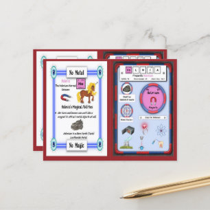 Holmia - Holmium Horn Unicorn Game Card