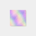 holo rainbow soft ombre :  post-it notes