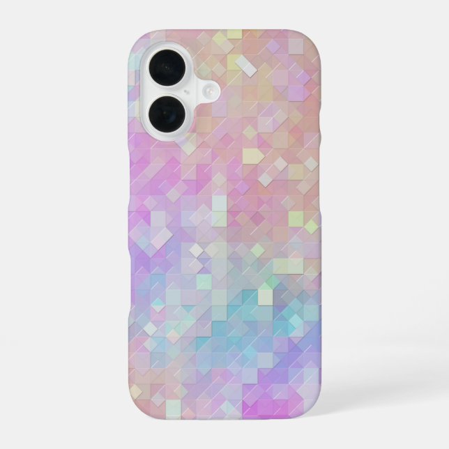 holo sparkle mosaic : iPhone case (Back)
