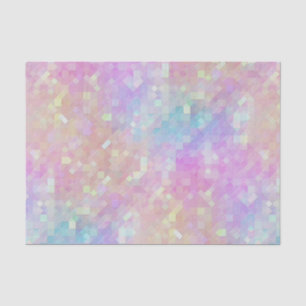 holo sparkle mosaic : tissue paper