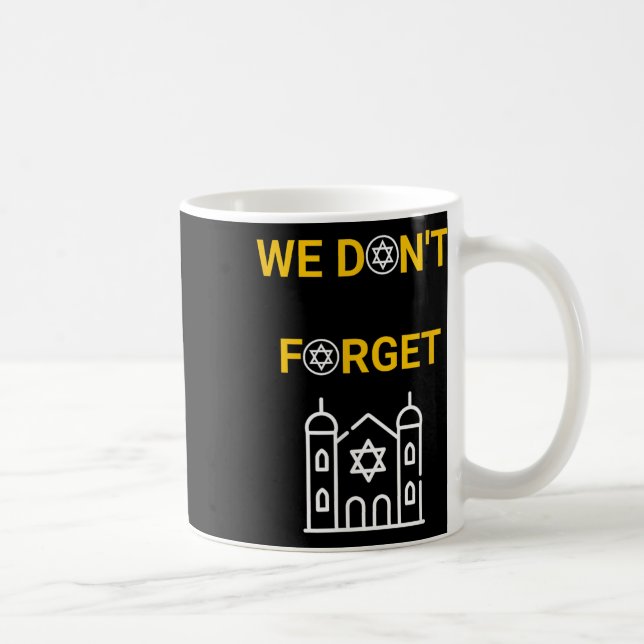 Holocaust Memorial Day Design  Coffee Mug (Right)