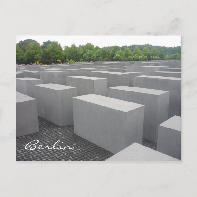 holocaust memorial field postcard (Front)