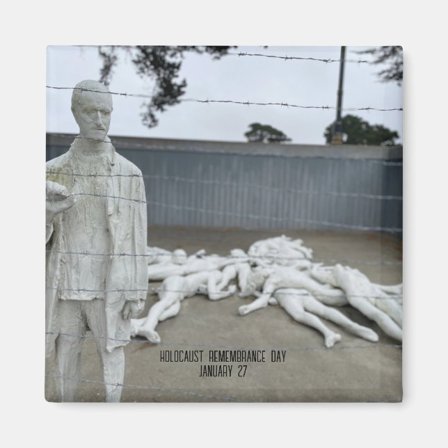 Holocaust Remembrance Day Magnet (Front)