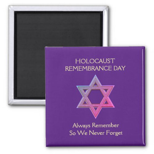 Holocaust Remembrance Day Magnet