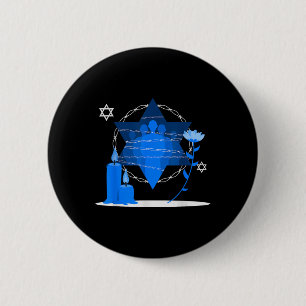 Holocaust Remembrance Memorial Day - Yom Hashoah  Button