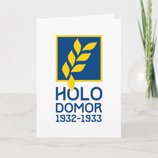 Holodomor Card (Front)