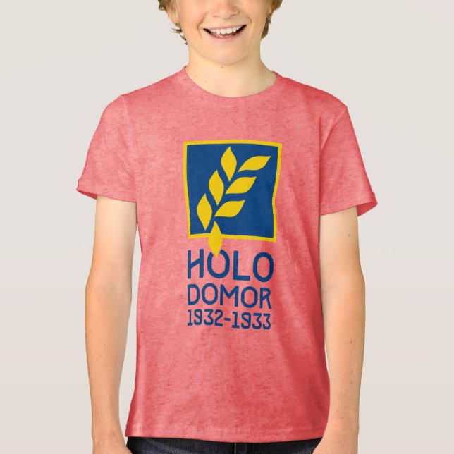 Holodomor Tri-Blend Shirt (Front)