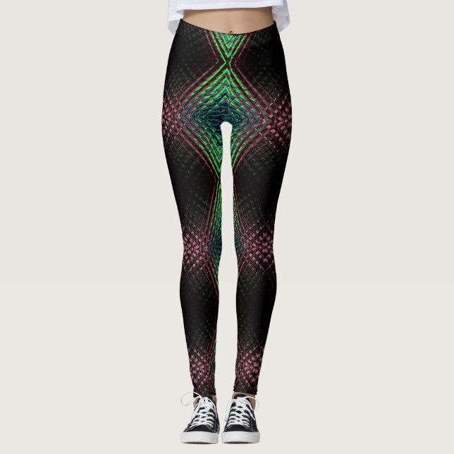 Hologram 2 Design Leggings (Front)