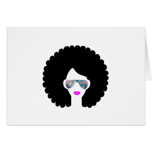 hologram afro girl (Front Horizontal)