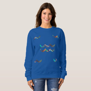 hologram aquarius womens sweatshirt