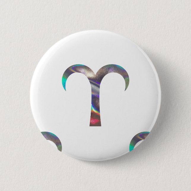 hologram Aries Button (Front)