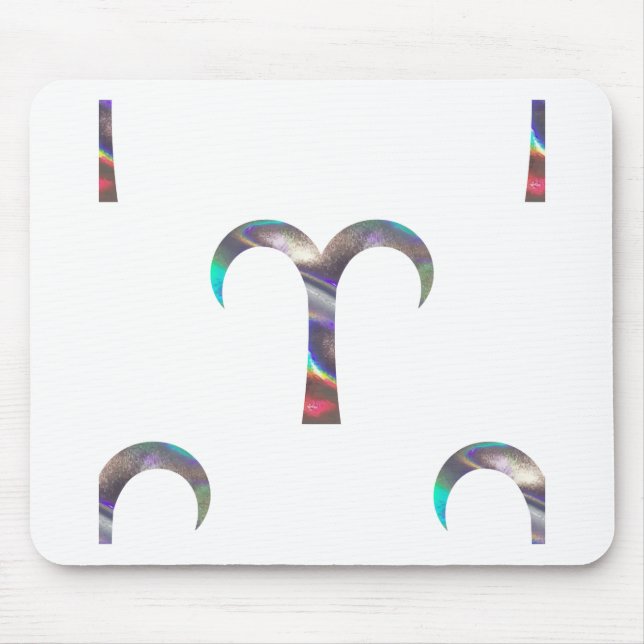 hologram Aries Mouse Pad (Front)